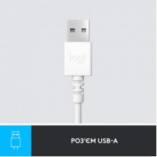 Навушники Logitech H390 USB White (981-001286) - Фото