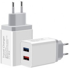 Зарядний пристрій XoKo WC-210 2.4 A USB White (WC-210-WH) (WC-210-WH) - Фото