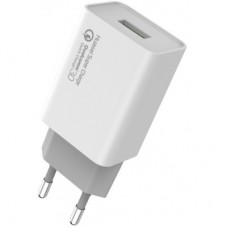 Зарядное устройство ColorWay 1USB Huawei Super Charge/Quick Charge 3.0, 4A (20W) (CW-CHS014Q-WT) - Фото