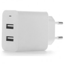 Зарядний пристрій ColorWay 2 USB AUTO ID 4.8 A (24 W) (CW-CHS016-WT) - Фото