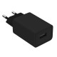 Зарядний пристрій Colorway 1 USB Quick Charge 3.0 (18 W) black (CW-CHS013Q-BK)