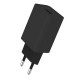 Зарядний пристрій Colorway 1 USB Quick Charge 3.0 (18 W) black (CW-CHS013Q-BK)