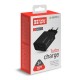 Зарядний пристрій Colorway 1 USB Quick Charge 3.0 (18 W) black (CW-CHS013Q-BK)