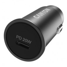Зарядний пристрій Canyon PD 20 W Pocket size car charger (CNS-CCA20B) - Фото