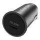 Зарядний пристрій Canyon PD 20 W Pocket size car charger (CNS-CCA20B)