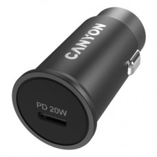 Зарядний пристрій Canyon PD 20 W Pocket size car charger (CNS-CCA20B) - Фото