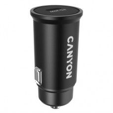 Зарядний пристрій Canyon PD 20 W Pocket size car charger (CNS-CCA20B) - Фото