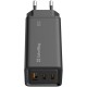 Зарядний пристрій ColorWay GaN3 Pro Power Delivery (USB-A + 2 USB TYPE-C) (65 W) (CW-CHS039PD-BK)