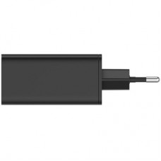 Зарядний пристрій ColorWay GaN3 Pro Power Delivery (USB-A + 2 USB TYPE-C) (65 W) (CW-CHS039PD-BK) - Фото