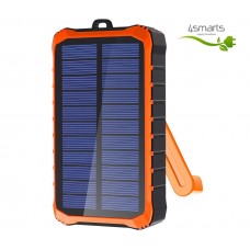 Power Bank 4smarts Solar Prepper 12000 mAh повербанк із динамо-машиною та сонячною батареєю - Фото