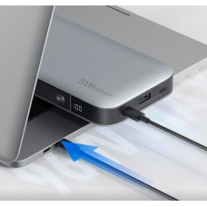 Оригінальний Xiaomi ZMI Power Bank 25000 mAh No20 210W QB826G Silver Швидка Зарядка QC4.0 - Фото