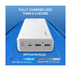 Оригінал Romoss Power Bank 30000 mAh Sense 8F PHP30-711-1133H White Банк Заряду Швидка Зарядка QC3.0 22.5W - Фото