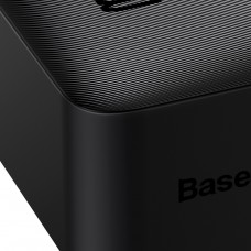 Оригінал Baseus Bipow Digital Display 30000 mAh 15 W Black PPDML-K01 Power Bank Швидка зарядка QC 3.0 PD AFC - Фото