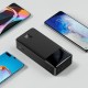 Оригінал Baseus Bipow Digital Display 30000 mAh 15 W Black PPDML-K01 Power Bank Швидка зарядка QC 3.0 PD AFC