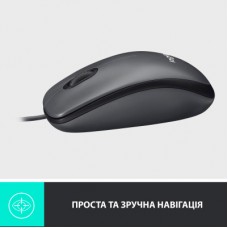 Мишка Logitech M100 USB Black (910-006652) - Фото