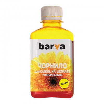 Чернила Barva CANON/HP/Lexmark Universal №4 YELLOW 180г (CU4-478)