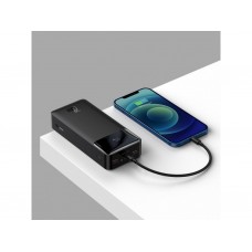 Оригінал Baseus Bipow Digital Display 30000 mAh 20W Black PPDML-N01 Power Bank Швидка зарядка QC 3.0 PD AFC - Фото