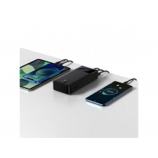 Оригінал Baseus Bipow Digital Display 30000 mAh 20W Black PPDML-N01 Power Bank Швидка зарядка QC 3.0 PD AFC - Фото