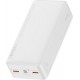 Оригінал Baseus Bipow Digital Display 30000 mAh 20W White PPDML-N02 Power Bank Швидка зарядка QC 3.0 PD AFC