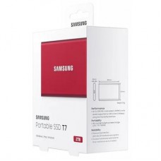 Накопитель SSD USB 3.2 2TB T7 Samsung (MU-PC2T0R/WW) - Фото