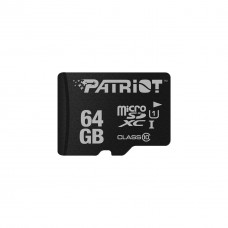 Картка пам'яті Patriot 64 GB microSD class10 UHS-1 (PSF64GMCSDXC10) - Фото