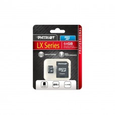 Картка пам'яті Patriot 64 GB microSD class10 UHS-1 (PSF64GMCSDXC10) - Фото