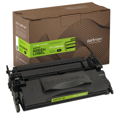 Картридж PATRON CANON 052H GREEN Label (PN-052HGL)