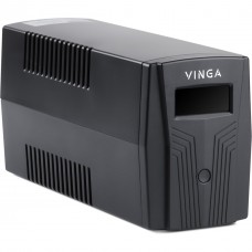 Джерело безперебійного живлення Vinga LCD 800VA plastic case (VPC-800P) - Фото