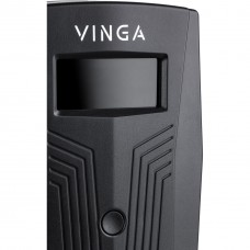 Джерело безперебійного живлення Vinga LCD 1200VA plastic case (VPC-1200P) - Фото