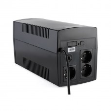 Джерело безперебійного живлення Vinga LCD 1500VA plastic case (VPC-1500P) - Фото