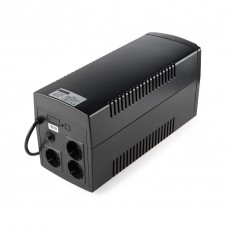 Джерело безперебійного живлення Vinga LCD 1500VA plastic case (VPC-1500P) - Фото