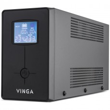 Джерело безперебійного живлення Vinga LCD 2000VA metall case (VPC-2000M) - Фото