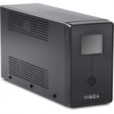 Джерело безперебійного живлення Vinga LCD 2000VA metall case (VPC-2000M) - Фото