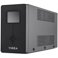 Джерело безперебійного живлення Vinga LCD 2000VA metall case (VPC-2000M) - Фото