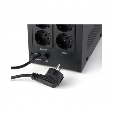 Джерело безперебійного живлення Vinga LCD 2000VA metall case (VPC-2000M) - Фото