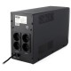 Джерело безперебійного живлення Vinga LCD 2000VA metall case (VPC-2000M)