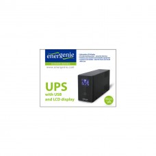Джерело безперебійного живлення EnerGenie EG-UPS-034 1500VA LCD (EG-UPS-034) - Фото