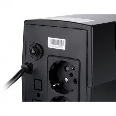 Джерело безперебійного живлення Vinga LED 800VA plastic case (VPE-800P) - Фото
