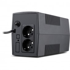 Джерело безперебійного живлення Vinga LED 800VA plastic case (VPE-800P) - Фото