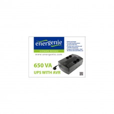 Джерело безперебійного живлення EnerGenie EG-UPS-001 650VA, (EG-UPS-001) Джерело безперебійного живлення EnerGenie EG-UPS-001 650VA, (EG-UPS-001) - Фото