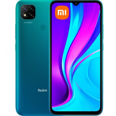 Мобильный телефон Xiaomi Redmi 9C 3/64 Aurora Green NFC Оригинал (редми 9с)
