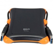 Зовнішній накопичувач SILICON POWER 2.5" USB3.0 Armor A30 1TB Black (SP010TBPHDA30S3K) - Фото