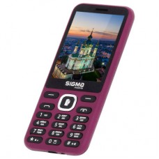 Мобильный телефон Sigma X-style 31 Power Type-C Purple (4827798855041) - Фото