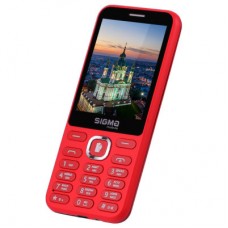 Мобильный телефон Sigma X-style 31 Power Type-C Red (4827798855058) - Фото