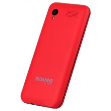 Мобильный телефон Sigma X-style 31 Power Type-C Red (4827798855058) - Фото