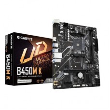 Материнська плата GIGABYTE B450M K - Фото