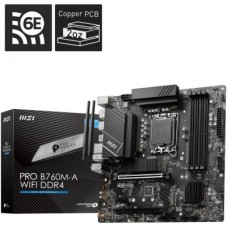 Материнская плата MSI PRO B760M-A WIFI DDR4 Материнская плата MSI PRO B760M-A WIFI DDR4