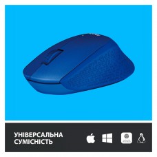Мышка Logitech M330 Silent plus Blue (910-004910) - Фото