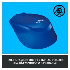 Мышка Logitech M330 Silent plus Blue (910-004910) - Фото