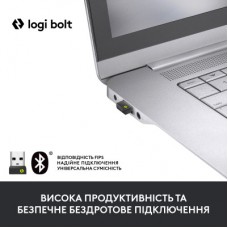 Мышка Logitech Signature M650 L Wireless Mouse for Business Off-White (910-006349) - Фото